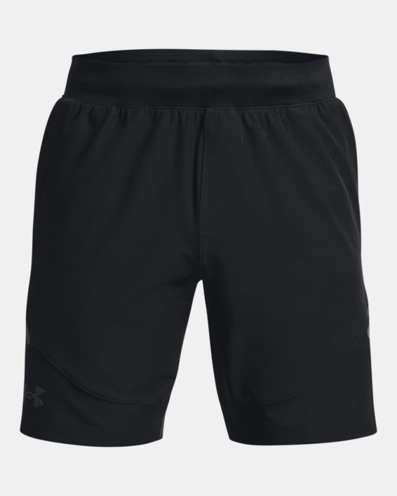 Men's UA Unstoppable Shorts, Black, pdpMainDesktop image number 6